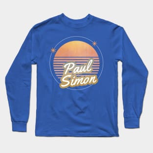 paul simon ll 80s moon Long Sleeve T-Shirt